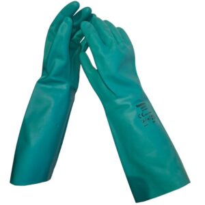 GUANTE NITRILO VERDE 18"